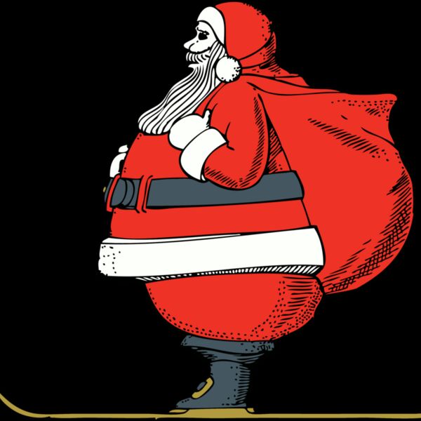 Skiing Santa Thumbnail
