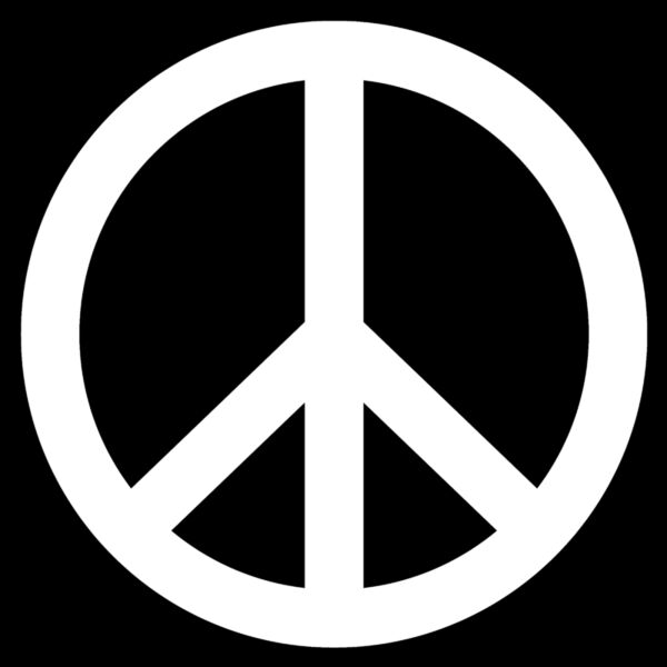 Peace Sign  White  Thumbnail