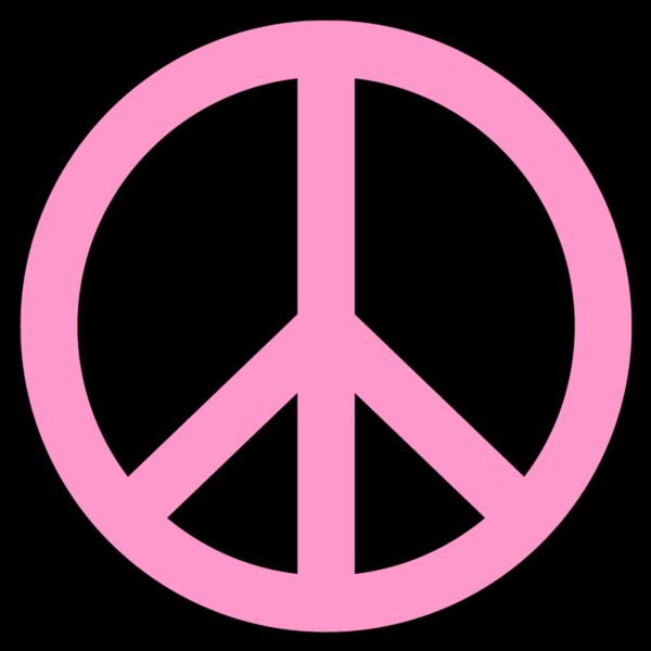 Peace Sign  Pink  Thumbnail