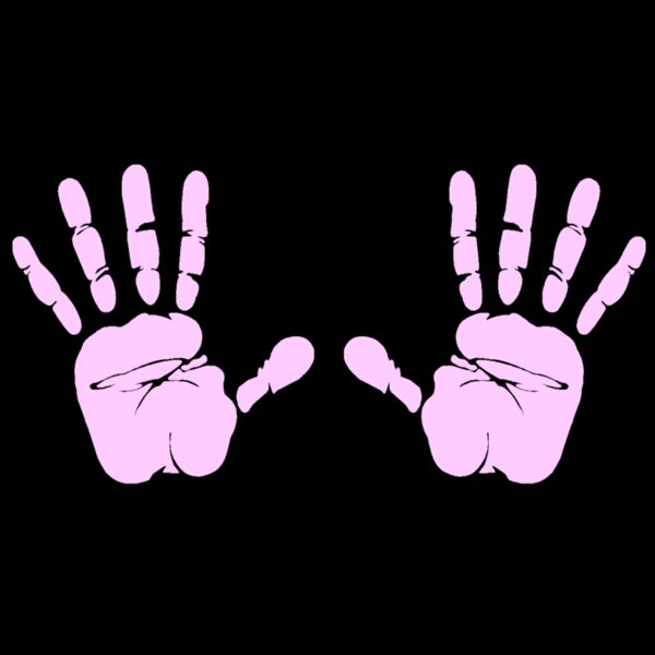 Hand Prints  Pink Lady  Thumbnail
