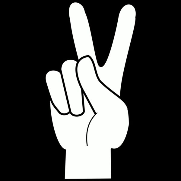 Peace  White   Black  Thumbnail