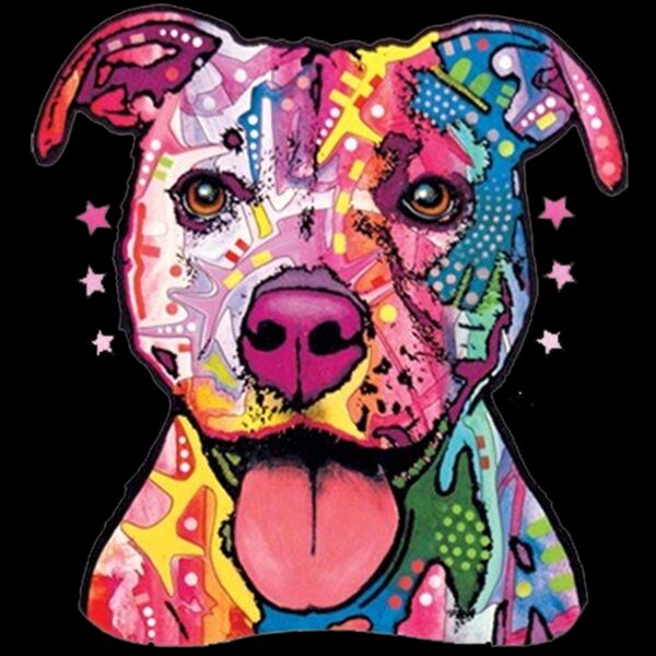 Colorful Pitbul Thumbnail