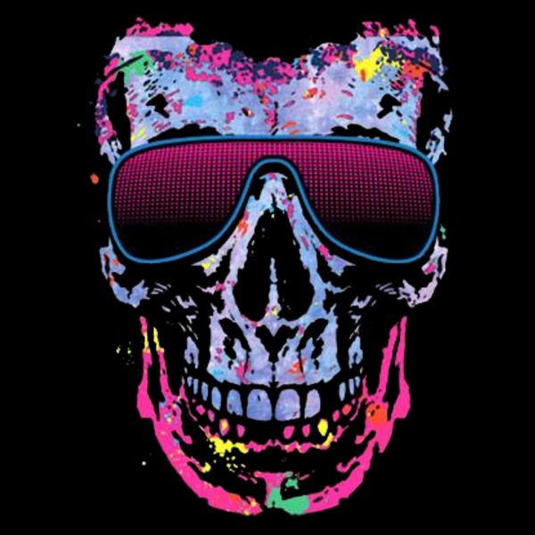 Neon Skull Thumbnail