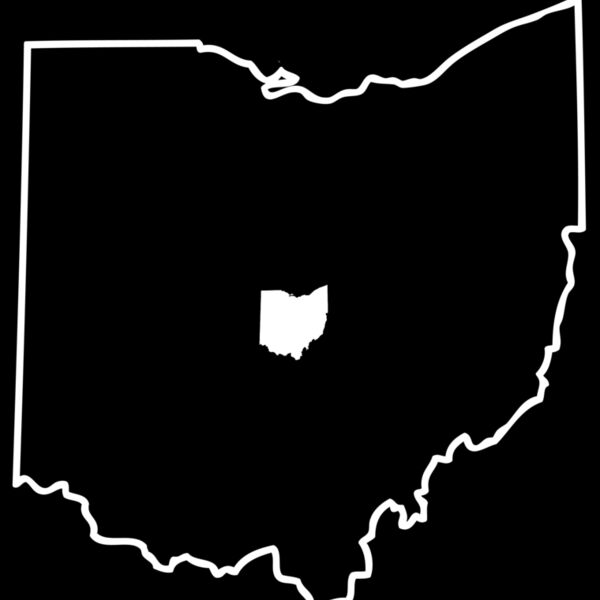 Ohio Heart  White  Thumbnail