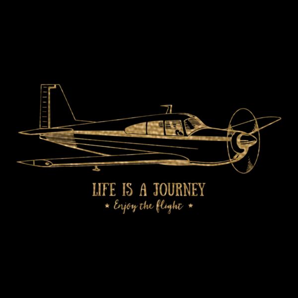 Life is a Journey  Metallic Gold  Thumbnail