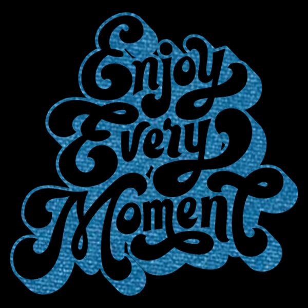 Enjoy Every Moment  Metallic Royal  Thumbnail