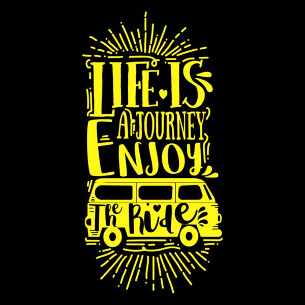Life is an Adventure  Yellow  Thumbnail