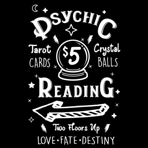 Psychic Reading  White  Thumbnail