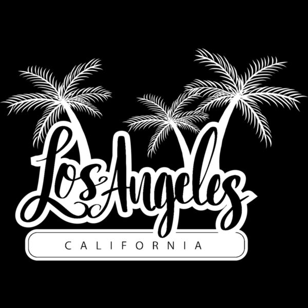 LosAngelosCaliWhite11x11 Thumbnail