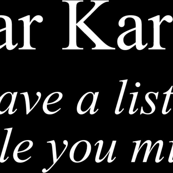 Dear Karma Thumbnail