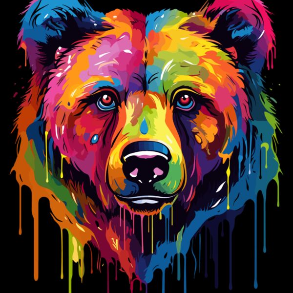 Colorful Bear Thumbnail
