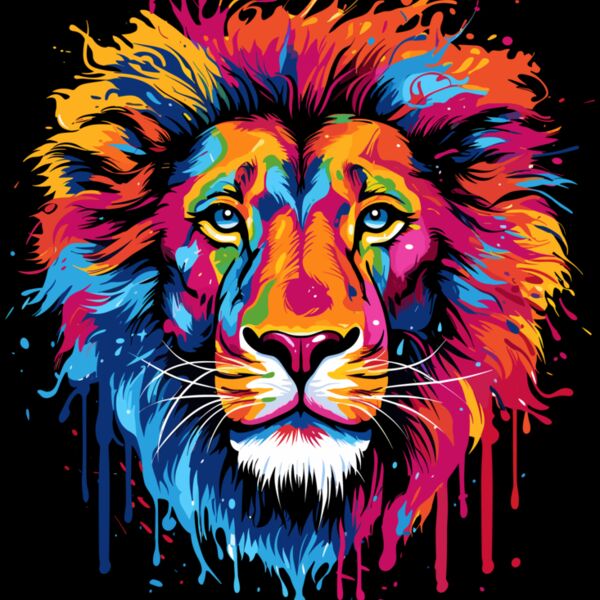 Colorful Lion King Thumbnail