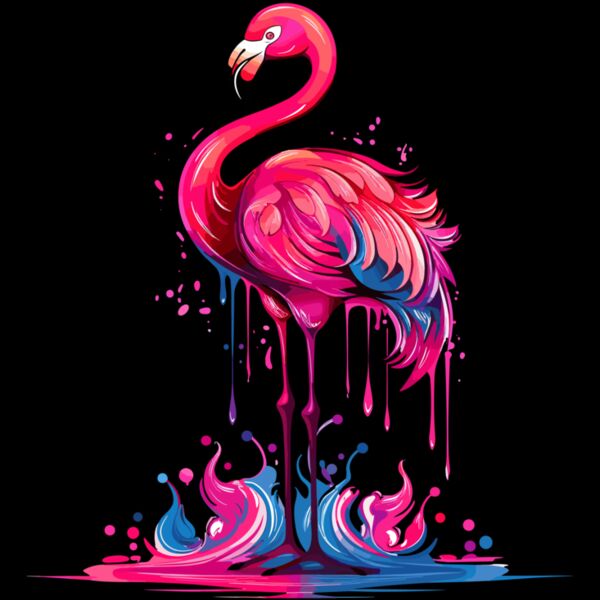 Colorful Flamingo Thumbnail
