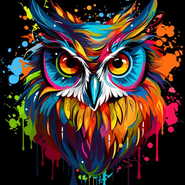 Colorful Owl Thumbnail