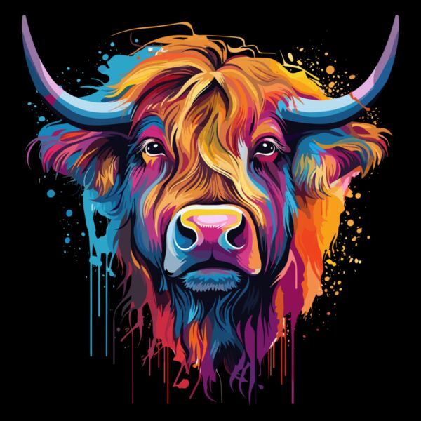 Colorful Bison Thumbnail