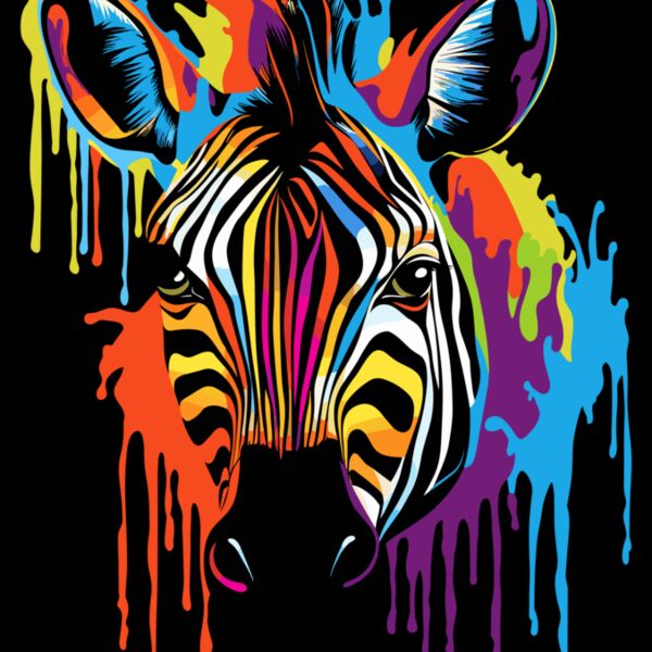 Colorful Zebra Thumbnail