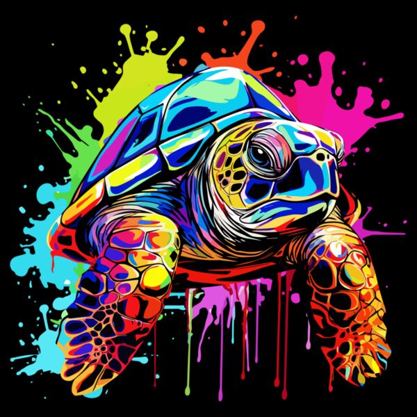 Colorful Turtle Thumbnail