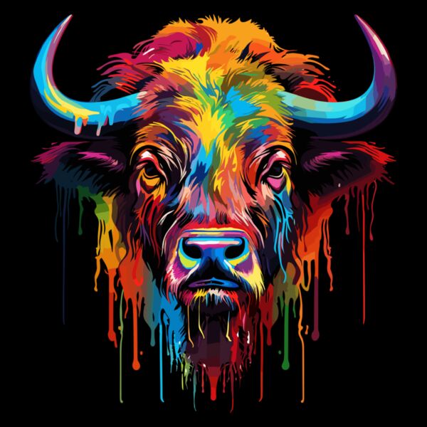 Colorful Buffalo Thumbnail