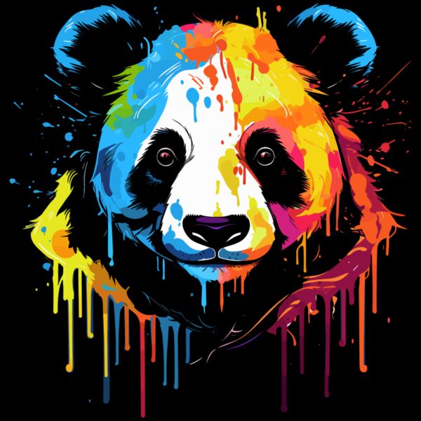Colorful Panda Thumbnail
