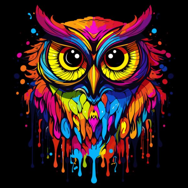 Colorful Night Owl Thumbnail