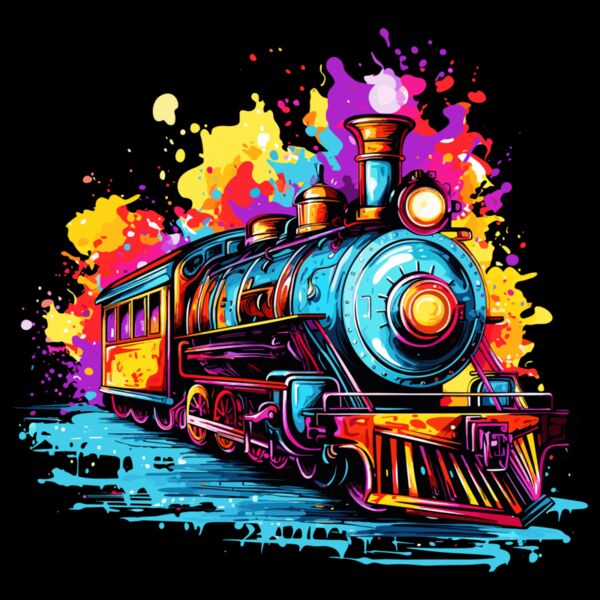 Colorful Train Thumbnail