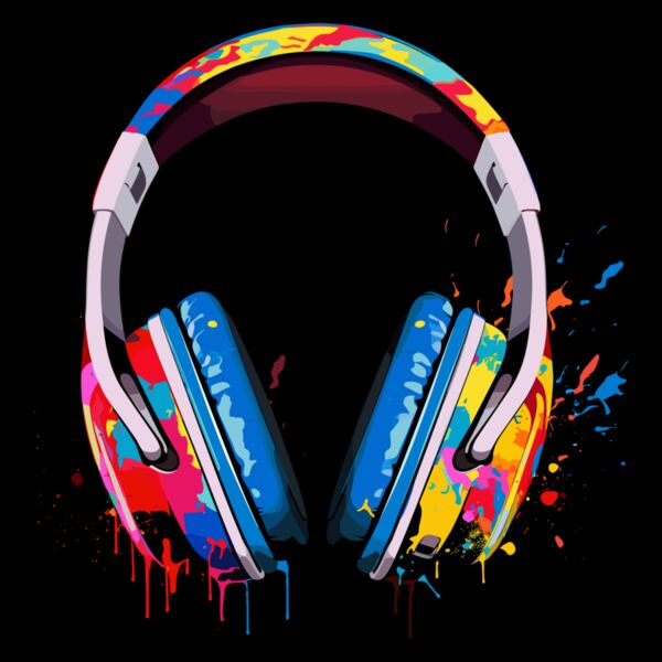 Colorful Noise Cancelling Headphones Thumbnail