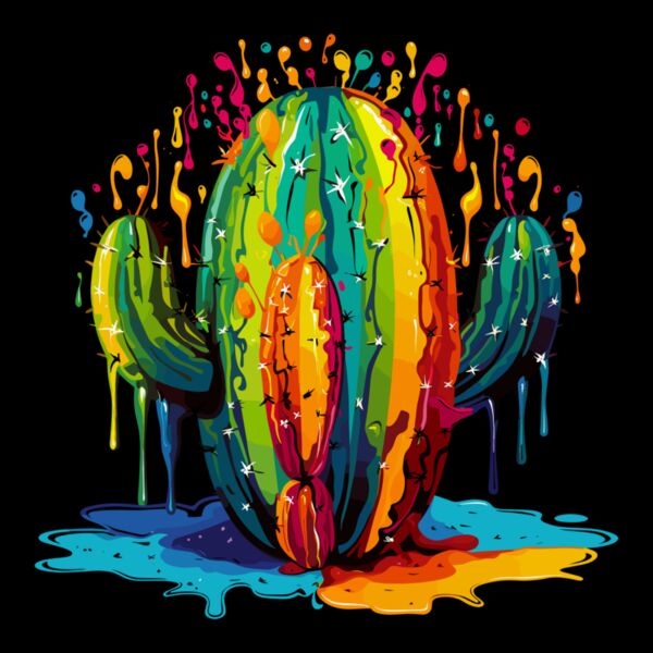 Colorful Cactus Thumbnail