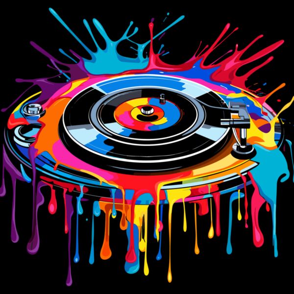 Colorful Record Thumbnail