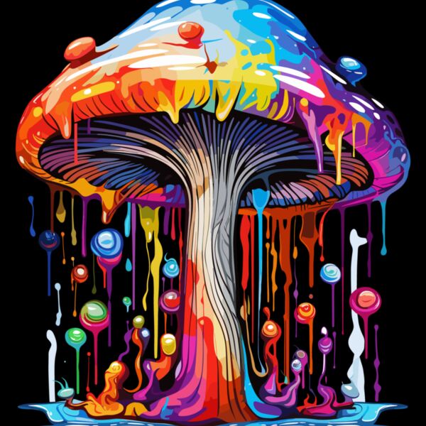Colorful Mushroom Thumbnail