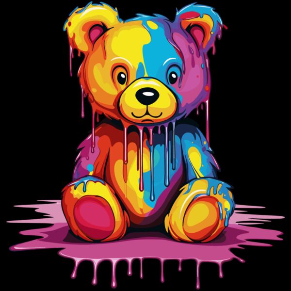 Colorful Teddy Bear Thumbnail