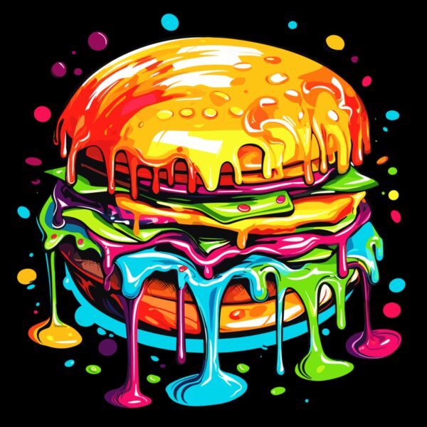 Colorful Burger Thumbnail