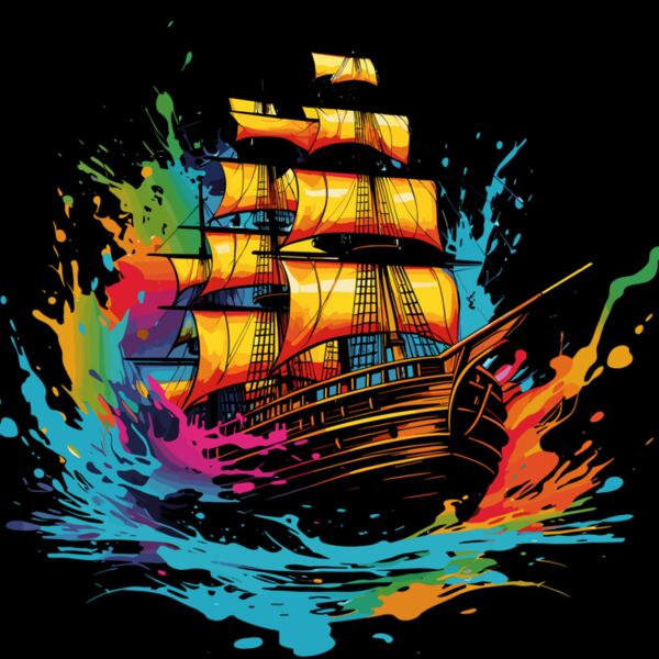 Colorful Ship Thumbnail