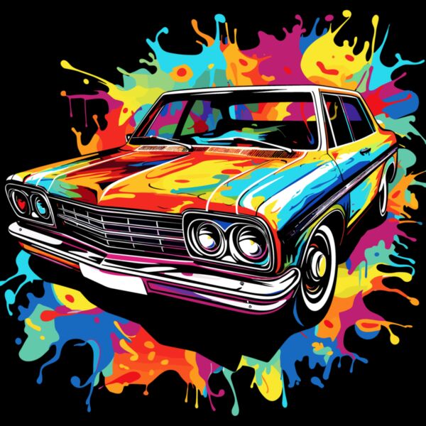 Colorful Classic Car Thumbnail