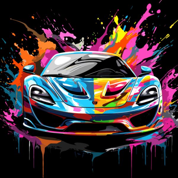 Colorful Super Car Thumbnail