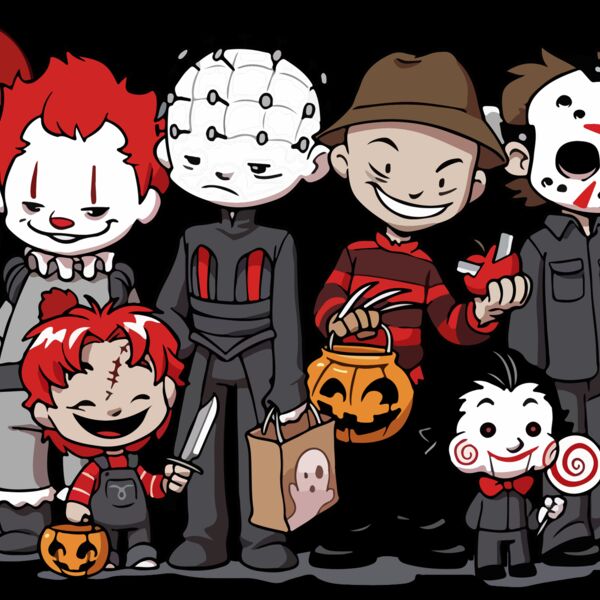 Cartoon Horror Friends Thumbnail