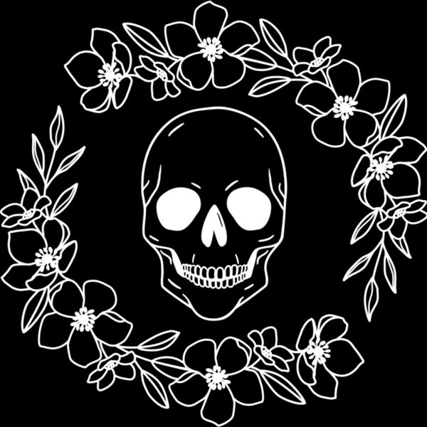 Blossom Skull Wreath Thumbnail