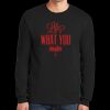 Ultra Cotton ® 100% Cotton Long Sleeve T Shirt Thumbnail